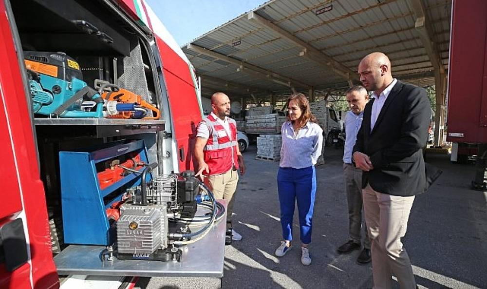 Karşıyaka Belediyesi Afet Eğitim Merkezi yeniden hizmette!