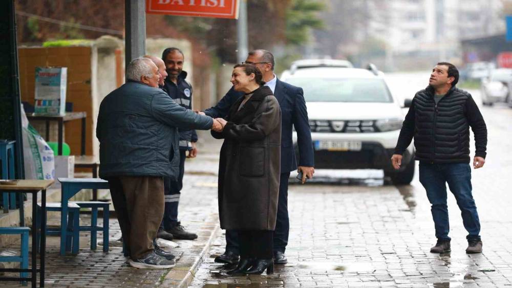 Başkan Sengel haftaya Belevi hizmetleri ile başladı