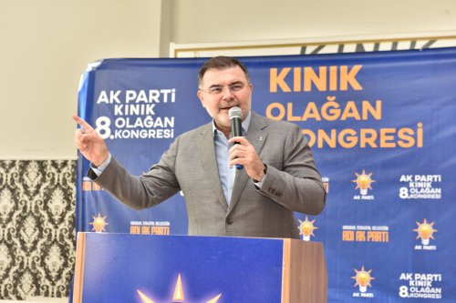 AK Parti Kınık 8. Olağan İlçe Kongresi Gerçekleştirildi