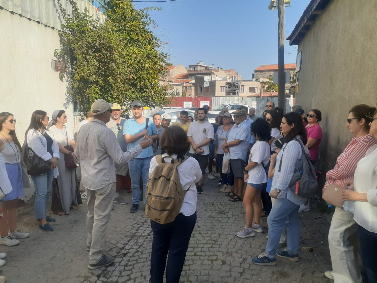 Bergama'da Halk Gezisi Serapis Tapınağı ile Sezonu Kapattı