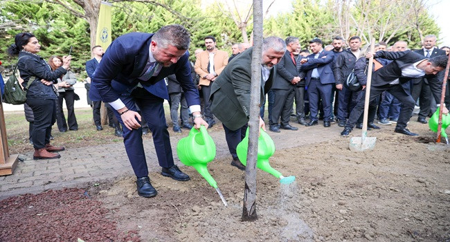 Buca’da Şehitlerinin anısına Rodop Çocuk Parkı ve Anıtı açıldı