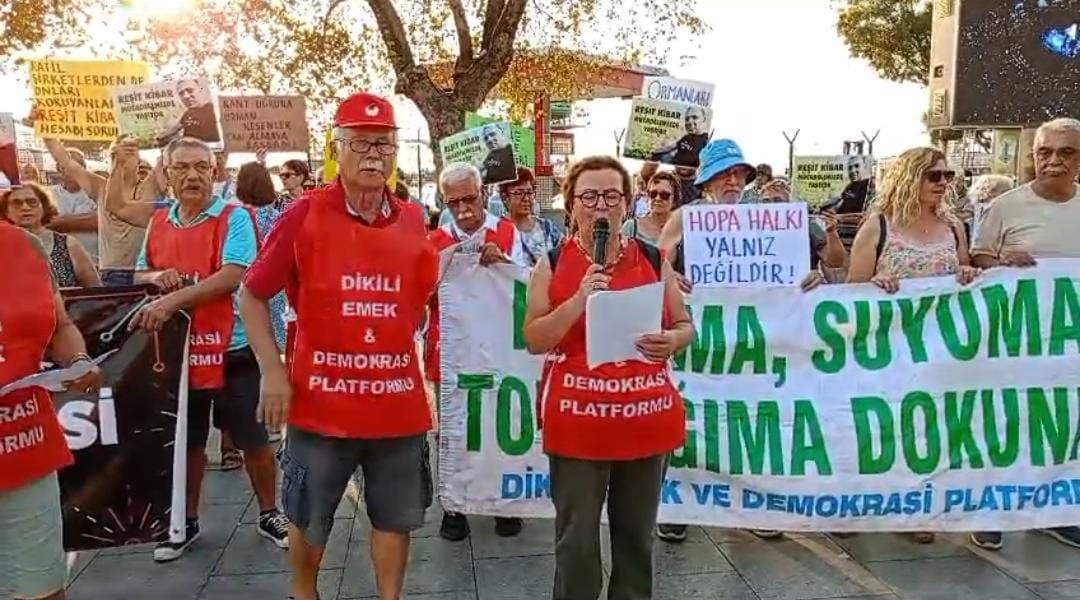 Dikili Emek ve Demokrasi Platformu'ndan Sert Tepki