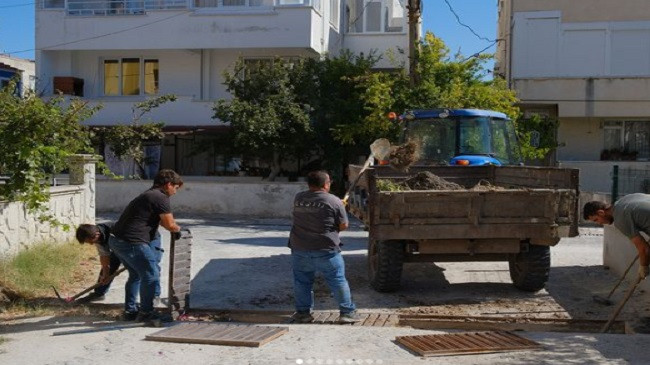 Dikili'de Kış Hazırlıkları Hız Kesmeden Devam Ediyor