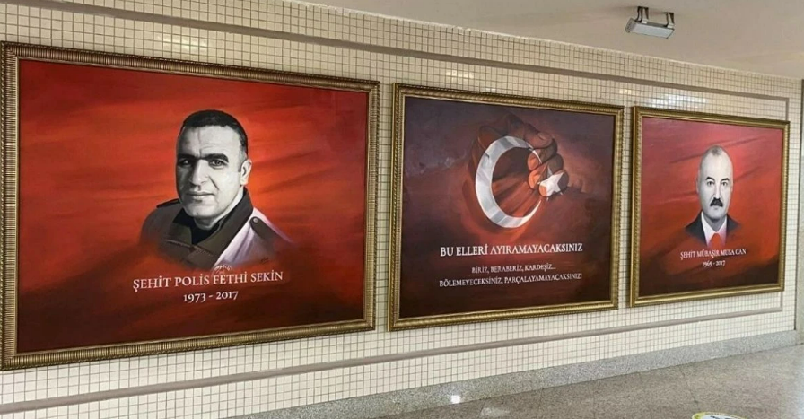 Fethi Sekin ve Musa Can’ın Kahramanlıkları Yağlı Boya Portrelerde Yaşatılıyor