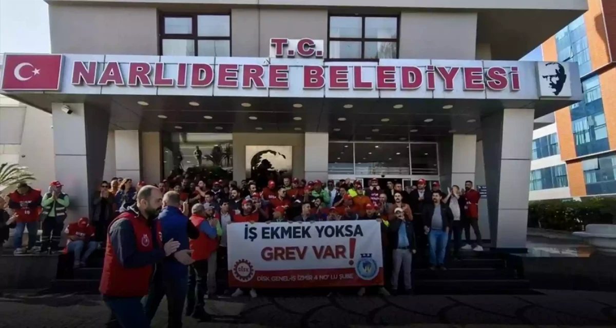 İzmir Narlıdere’de Belediye grevi: Gözler müzakerelerde!
