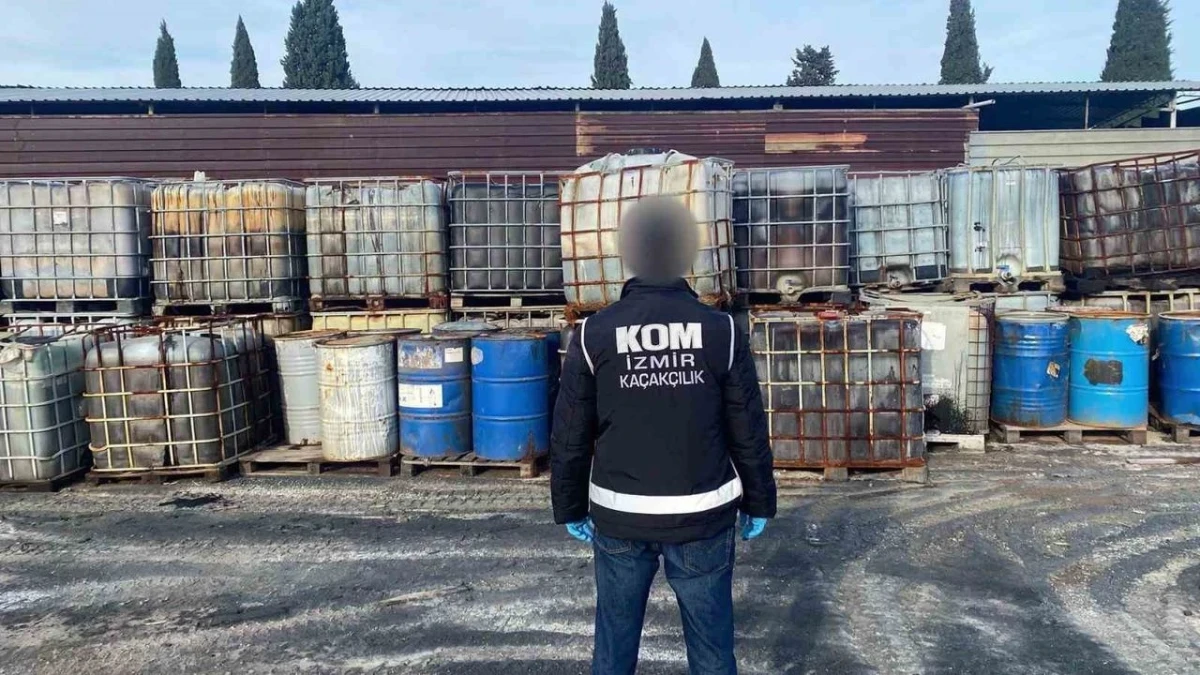 İzmir’de 42 milyon TL’lik kaçakçılık operasyonu