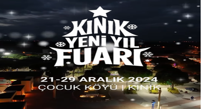 Kınık Yeni Yıl Fuarı Başlıyor!