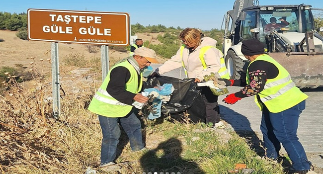 Kınık’ta Taştepe Mahallesi’nde Çevre Düzenleme Çalışmaları Tamamlandı